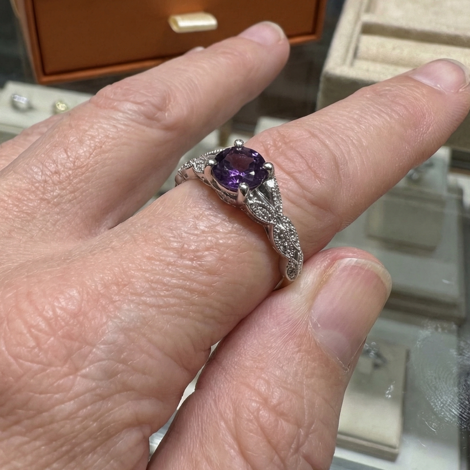 Rebecca Fern Ring | Silver-Tone — image 2