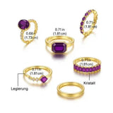 Nicola Purple Ring - image 6