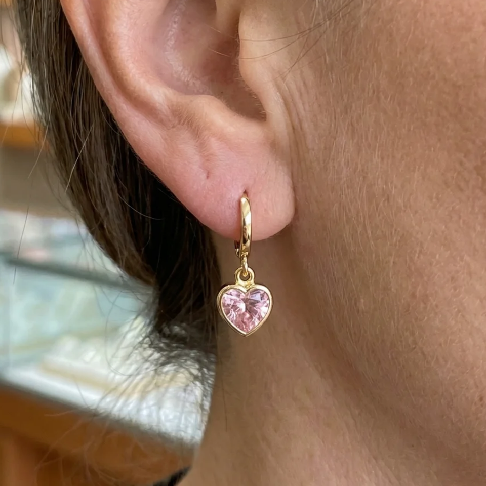 Deborah Charm Earrings | Gold-Tone — image 2