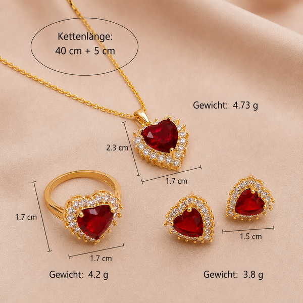 Moira Jewelry Set | Gold-Tone — image 5