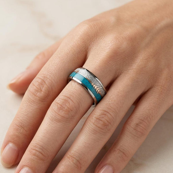 Ruth Antique-Inspired Silver-Tone Color Accent Ring — image 2