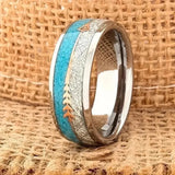 Ruth Antique-Inspired Silver-Tone Color Accent Ring