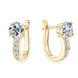 Pamela Small Hoop Earrings — Gold-Tone — image 2