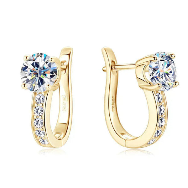 Pamela Small Hoop Earrings — Gold-Tone — image 2