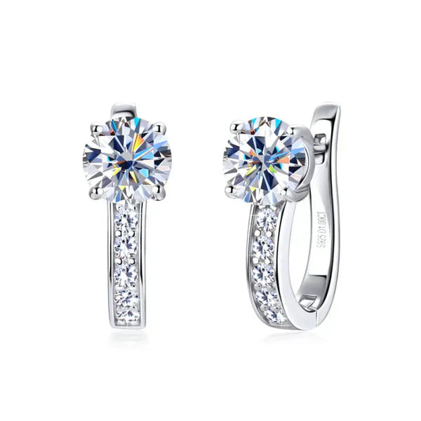 Pamela Small Hoop Earrings — Silver-Tone — image 3