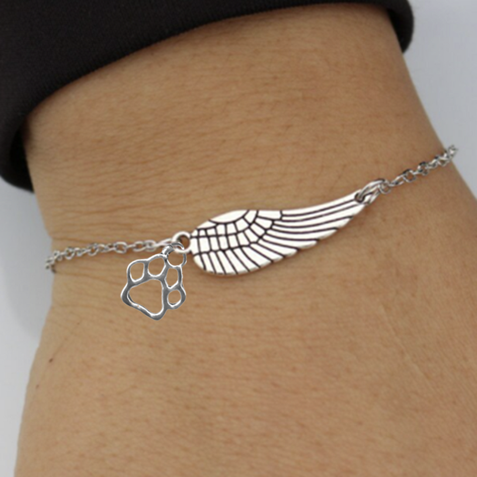 Rosamund Angel Memorial Bracelet | Silver-Tone