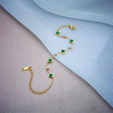 Rosalyn Green Bracelet - image 3