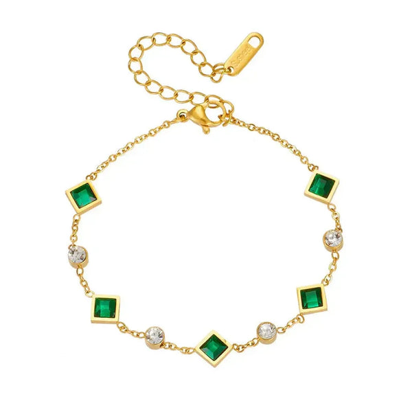 Rosalyn Green Bracelet - image 4