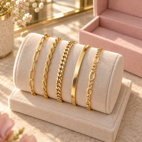 Genevieve Bracelet Set | Gold-Tone — image 3