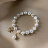 Margot Daisy and Sunflower Medallion Bracelet | Silver-Tone