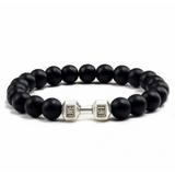 Jean Lava-Look Bead Bracelet — Silver-Tone — image 2