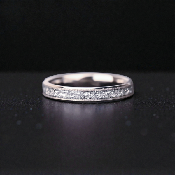 Roger Sandblasted Inlay Ring | Silver-Tone - image 15