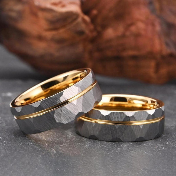 Vincent Faceted Band Ring - image 2