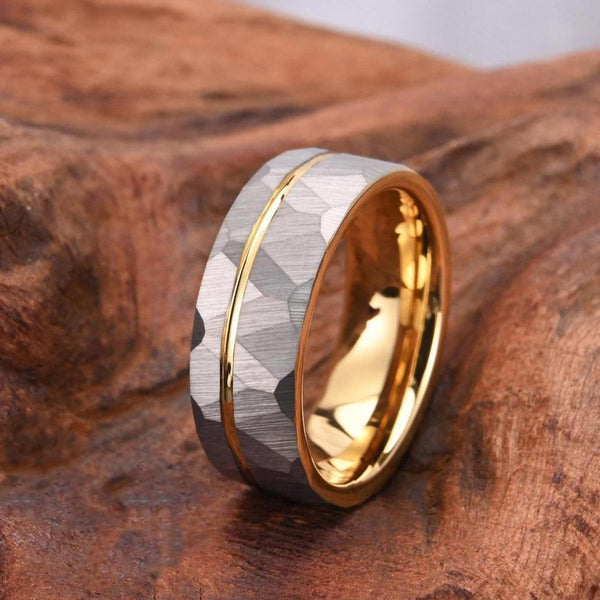 Vincent Faceted Band Ring - image 7