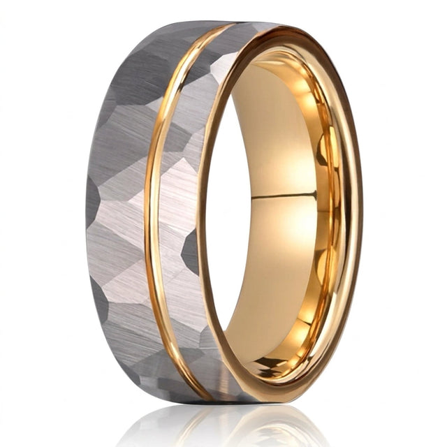 Vincent Faceted Band Ring