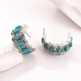 Caroline Shore Earrings | Silver-Tone