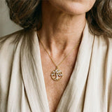 Cynthia Tree of Life Sparkle Necklace | Gold-Tone — image 2