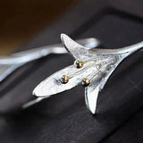 Lillian Flower Earrings | Silver-Tone — image 4