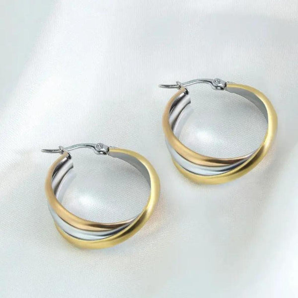 Marion Boho Earrings | Two-Tone