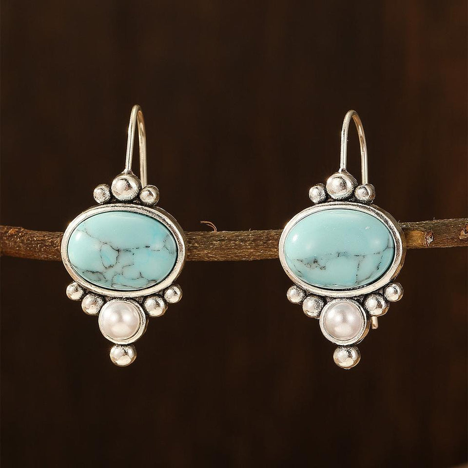 Genevieve Coastal Earrings | Silver-Tone