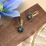 Erin Flower Earrings | Gold-Tone
