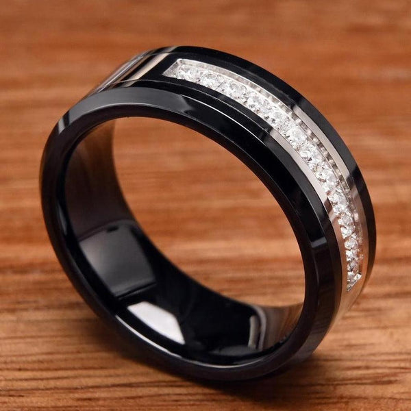 Malcolm Accent Band Ring | Silver-Tone — image 4