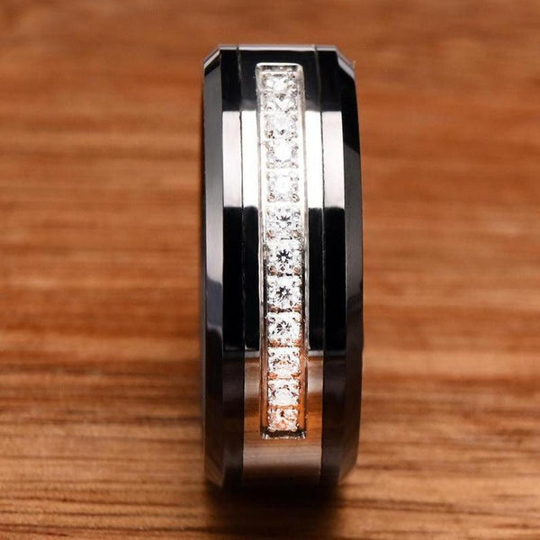 Malcolm Accent Band Ring | Silver-Tone — image 6