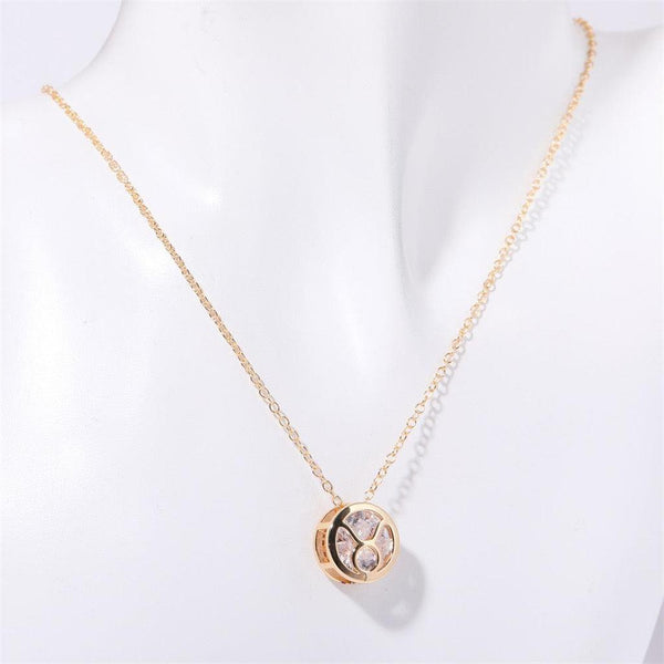 Hilda Reversible Zodiac Necklace - image 12