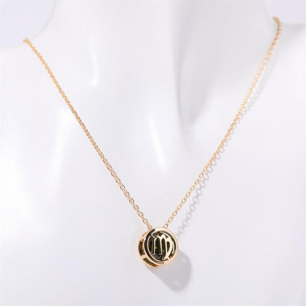 Hilda Reversible Zodiac Necklace - image 13