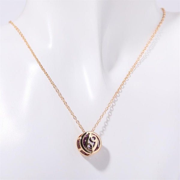 Hilda Reversible Zodiac Necklace - image 4