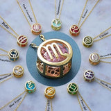 Hilda Reversible Zodiac Necklace - image 1