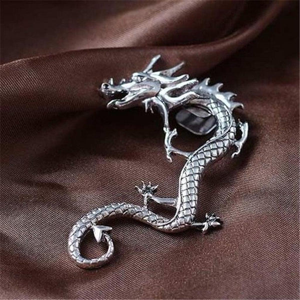 Bonnie Dragon Earrings | Silver-Tone — image 2