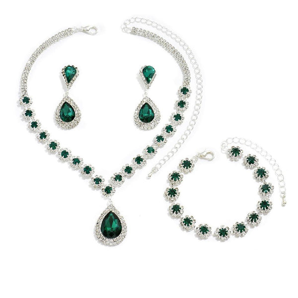 Alison Three-Piece Bridal Jewelry Set - image 2