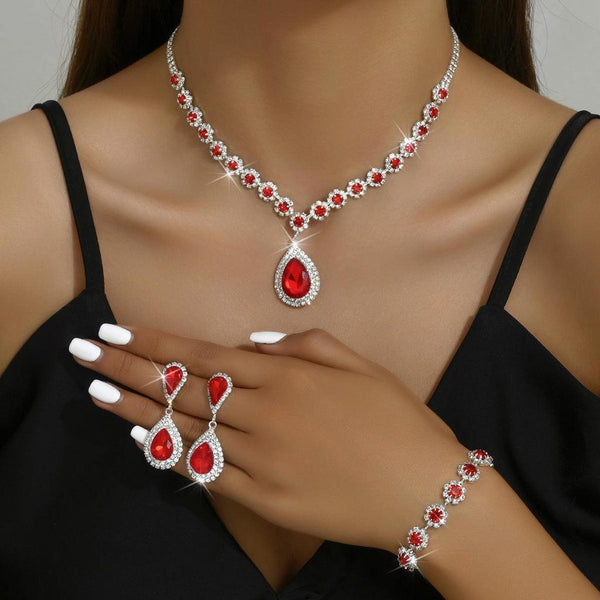 Alison Three-Piece Bridal Jewelry Set - image 4