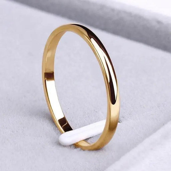 Renee Simple Ring — Gold-Tone — image 1