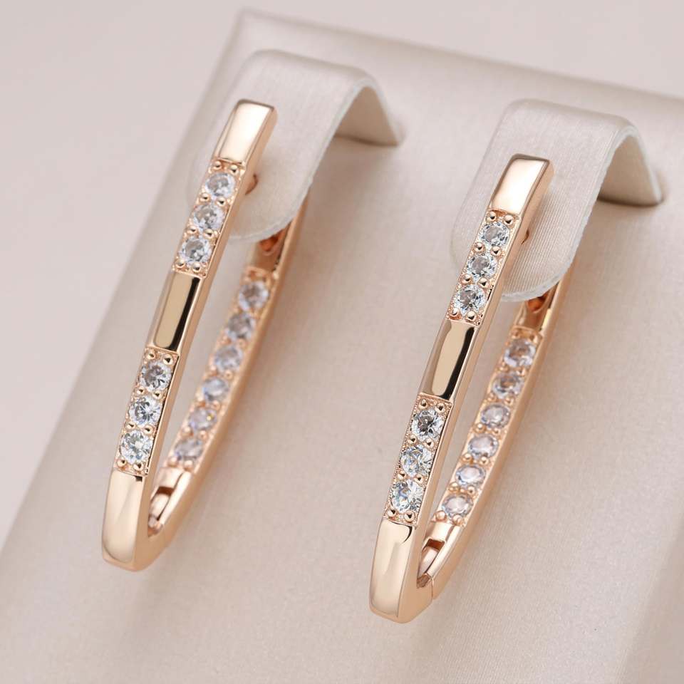 Wilhelmina Sparkle Earrings — Gold-Tone — image 1