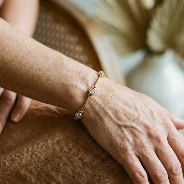 Dinah Sparkle Bracelet | Gold-Tone — image 2