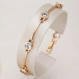 Dinah Sparkle Bracelet | Gold-Tone