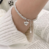 Marianne Heart Bracelet | Silver-Tone
