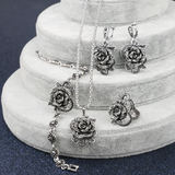 Natalia Sparkle Jewelry Set | Silver-Tone — image 3