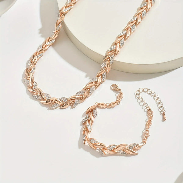 Olivia Rope Chain Accent Jewelry Set - image 3