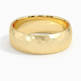Benjamin Textured Center Ring — Gold-Tone — image 1