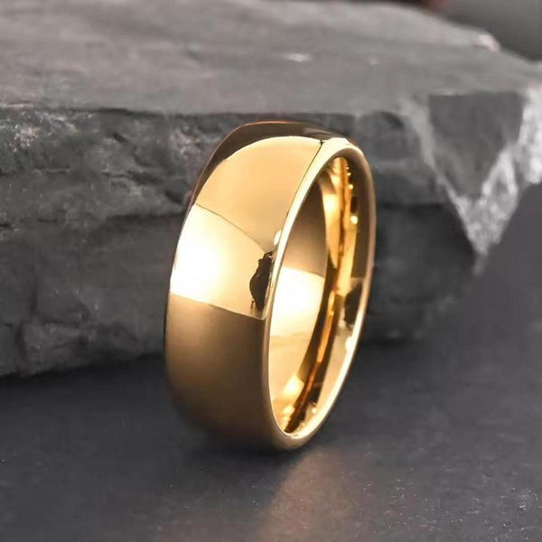 Ian Polished Band Ring | Gold-Tone — image 4