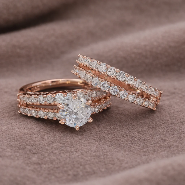 Nora Ring Set — Rose-Gold-Tone — image 7