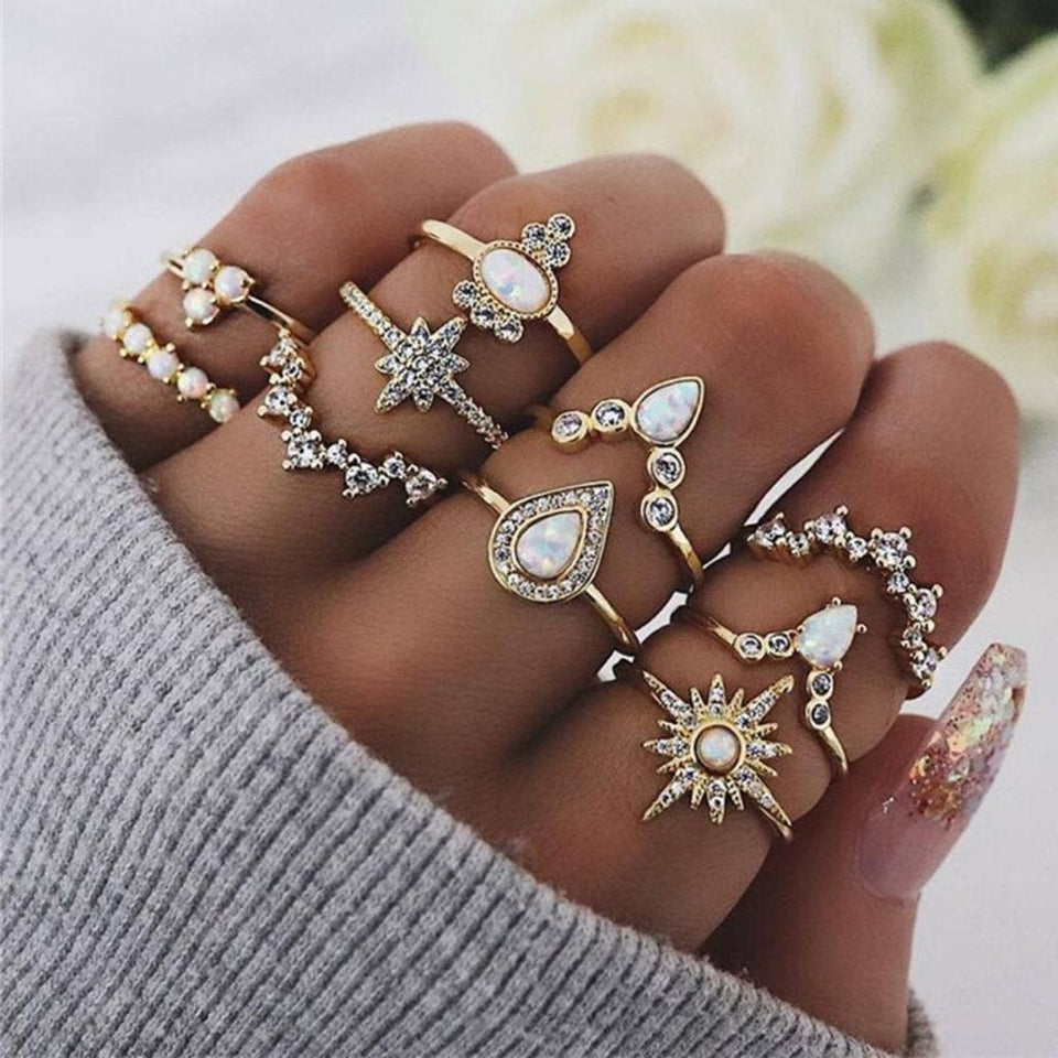 Imogen 8-12-Piece Ring Set | 19 City Styles - image 3
