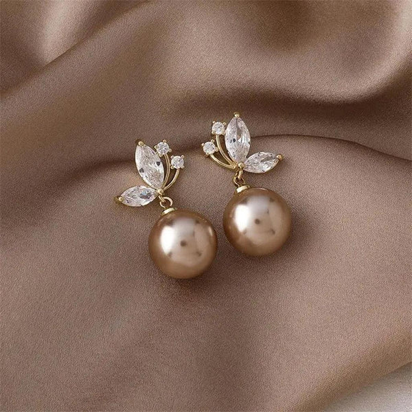 Evangeline Daisy and Gold-Tone Sparkle Earrings — image 2