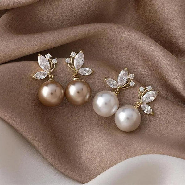Evangeline Daisy and Gold-Tone Sparkle Earrings — image 3