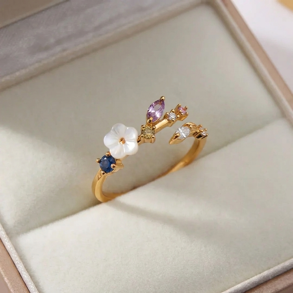 Georgia Adjustable Accent Ring - image 7