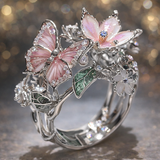 Eleanor Butterfly Sparkle Ring - image 2