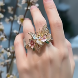 Eleanor Butterfly Sparkle Ring - image 6